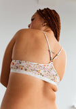 Blush The Micro Lace Trim Bralette Botanic