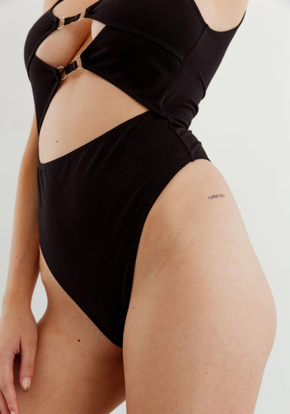 JUNE BODYSUIT - BLACK main image 0