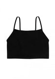 Blush The Cotton Crop Cami Black
