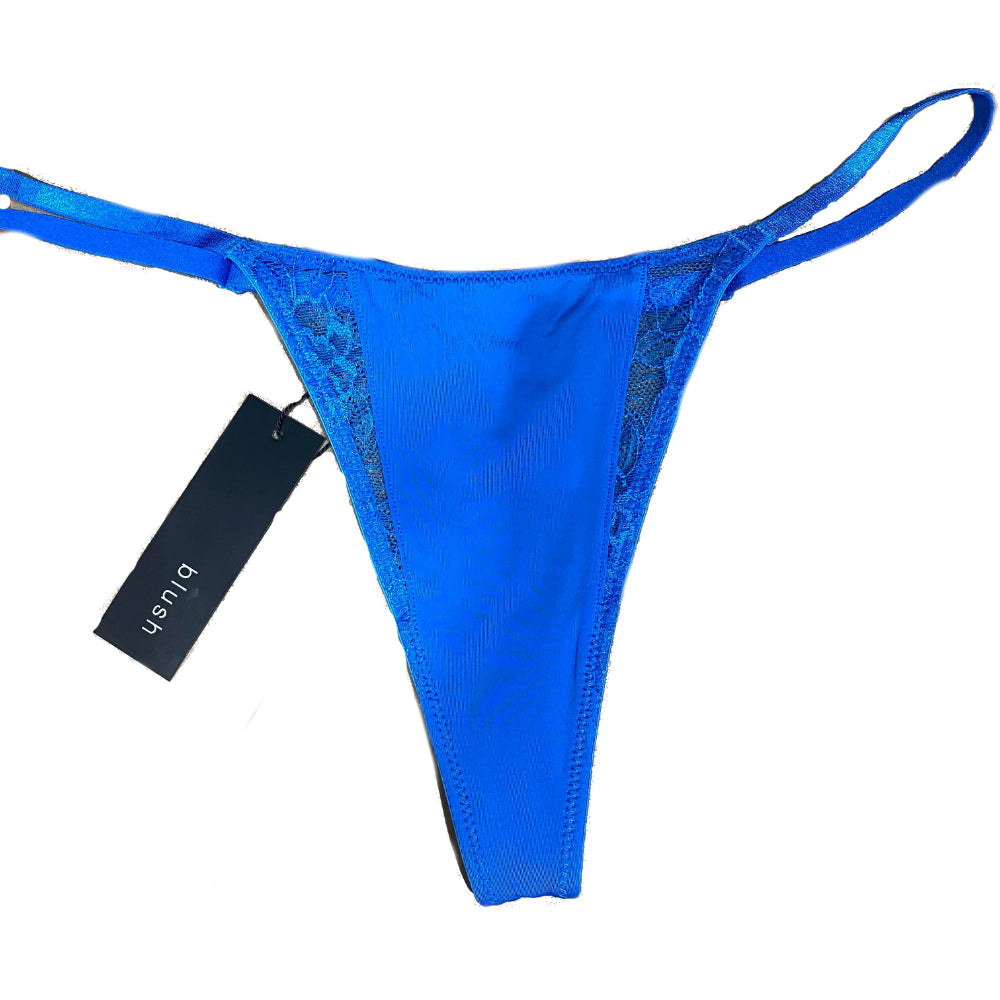 Blush Stellar Thong Cool Blue