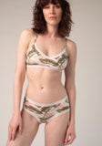 Blush Jungle Lace Trim Hipster