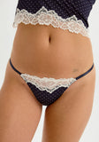 Blush Luster String Thong - Eclipse