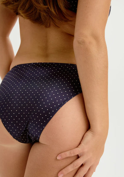 Blush Luster High Leg Bikini - Eclipse