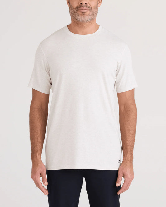 SAXX DropTemp® Cooling Cotton Steel Heather Tee