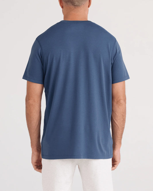 SAXX DropTemp® Cooling Cotton Indigo Tee