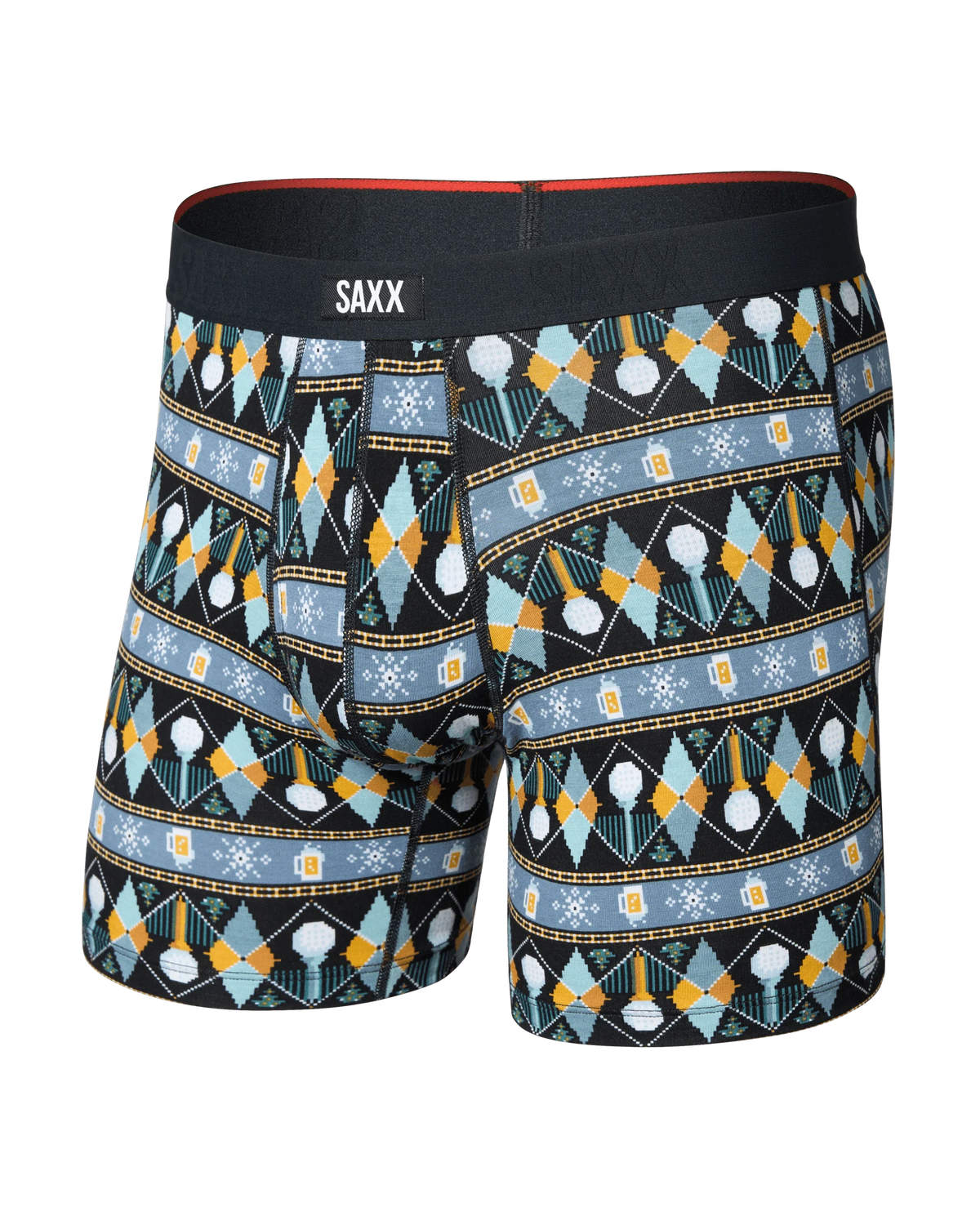 SAXX Vibe Xtra Soft Comfort Boxer Brief - Golf Sweater