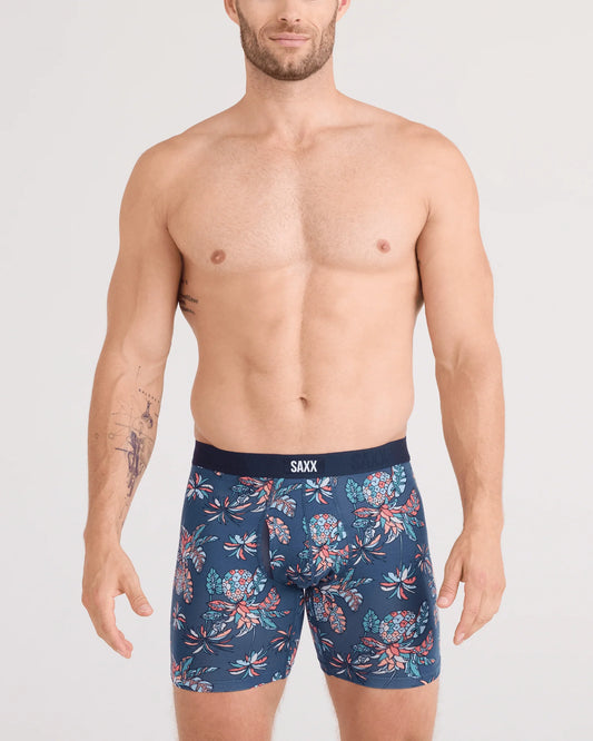 SAXX Vibe Ultra Soft Fly – Pineapple Tropic Indigo