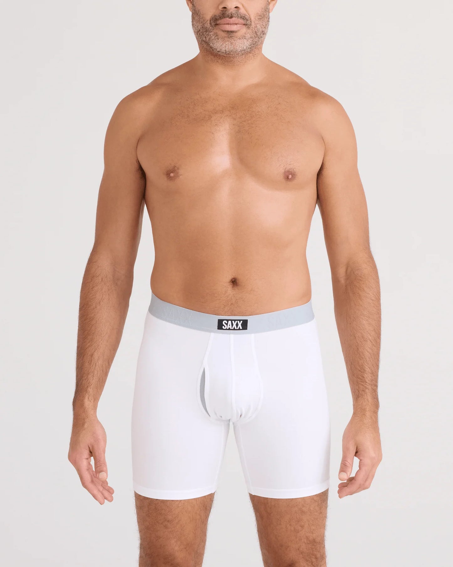 SAXX Vibe Xtra Soft Comfort White Boxer Brief