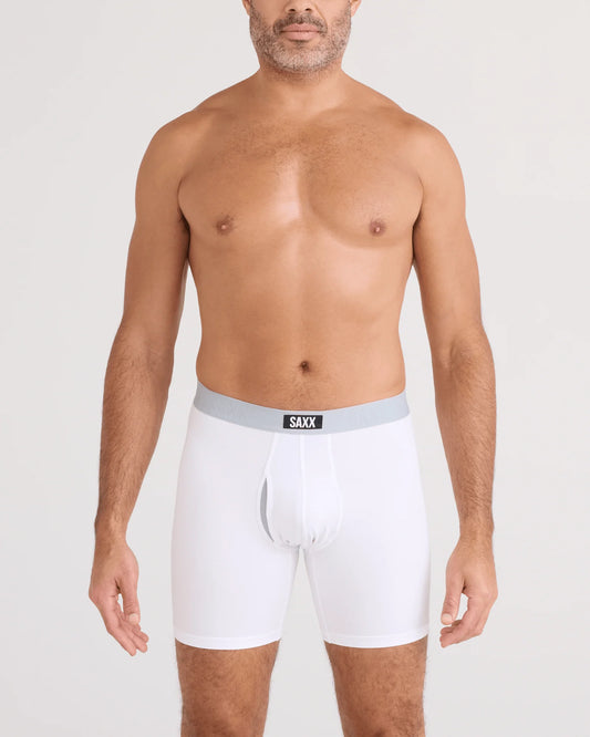 SAXX Vibe Xtra Soft Comfort White Boxer Brief