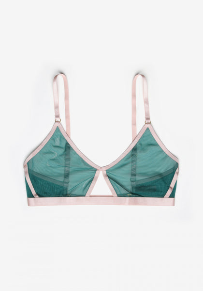 Blush Dazed Teal Bralette