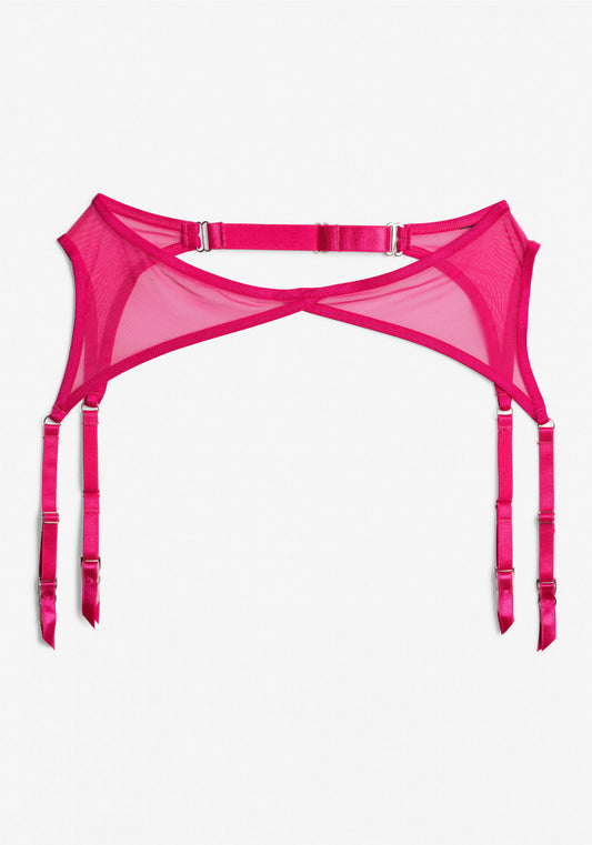 Blush Instinct Garter Belt