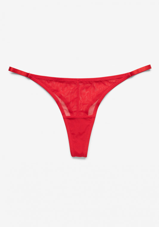 Blush Push Thong