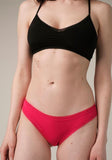 Blush Red Micro Lace Thong