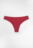 Blush Red Micro Lace Thong