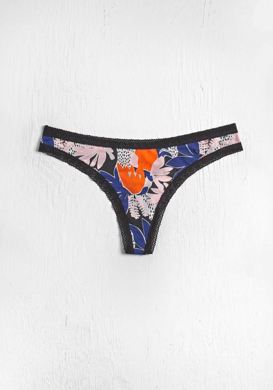 Blush Still Life Micro Lace Thong