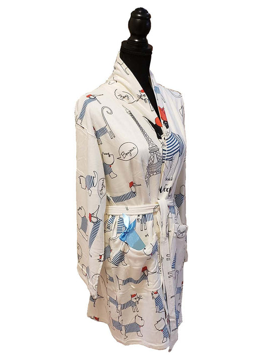 Le Woof Short Robe-Wrap-Up VIP
