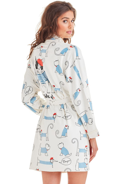 Le Woof Short Robe-Wrap-Up VIP