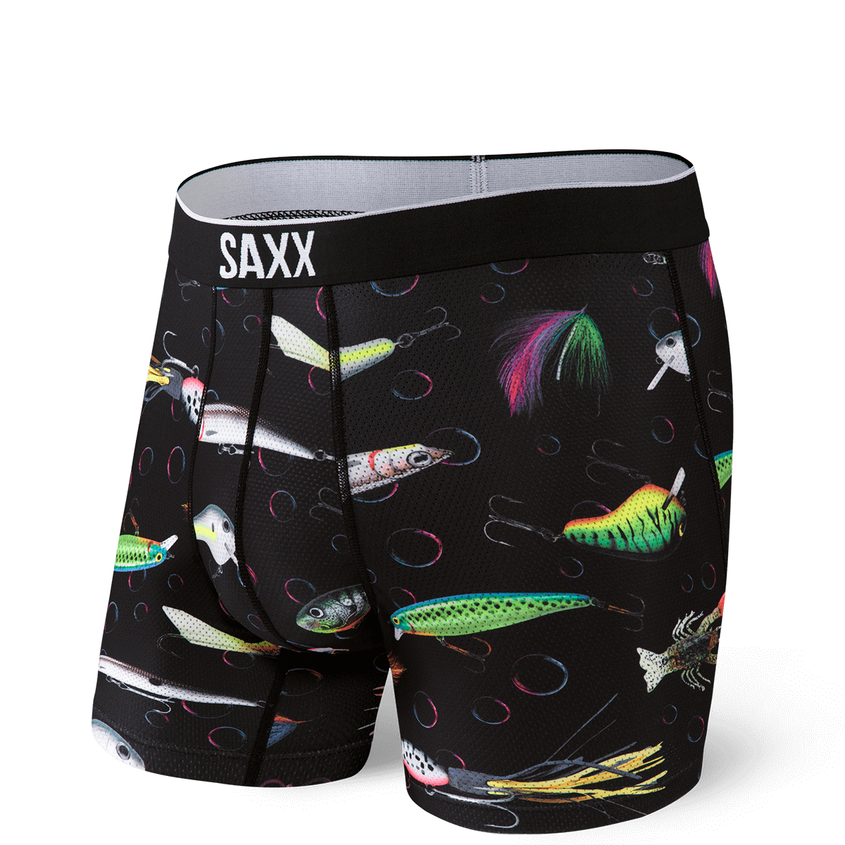 SAXX Volt Fishing Lures Boxer Brief