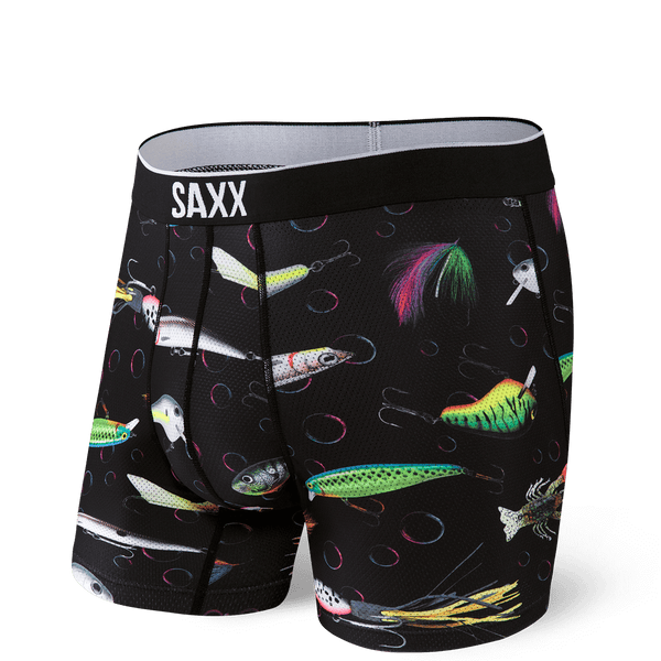 SAXX Volt Fishing Lures Boxer Brief