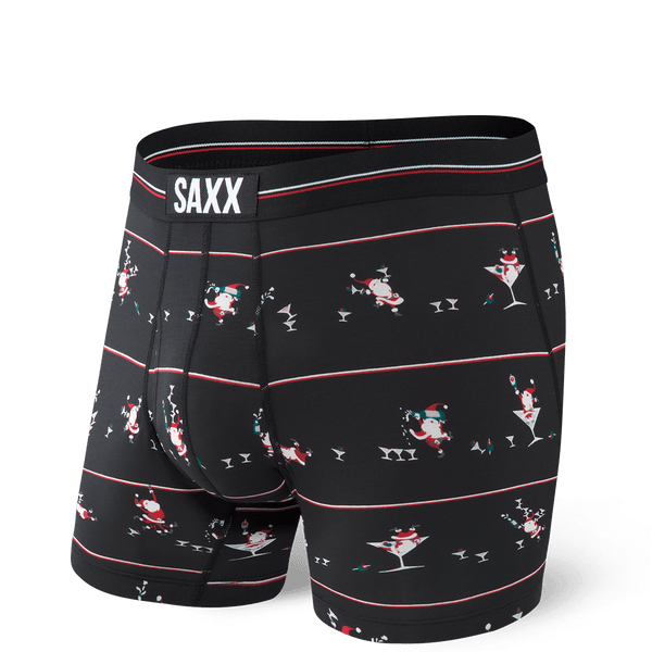 SAXX Ultra Black Holiday Cheer Boxer Brief