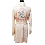 Slay La Vie Short Robe- Wrap-Up VIP