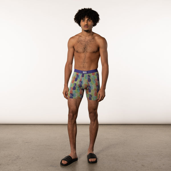 SAXX Ultra Boxer Brief - Multi CMYK Pineapple