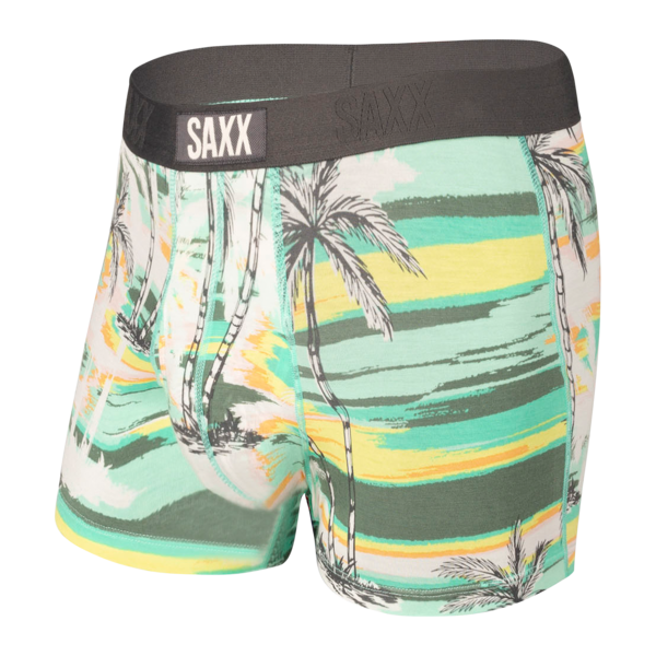 SAXX Ultra Boxer Brief - Green No Bad Days