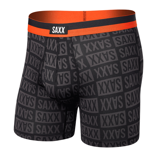 SAXX Sport Mesh Checkerboard Boxer Brief