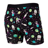 SAXX Ultra Boxer Brief Black Cosmic Bowling