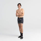 SAXX Ultra Boxer Brief Black Cosmic Bowling