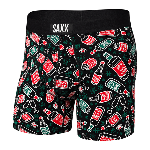 SAXX Ultra Super Soft Boxer Brief - Holiday Spirits