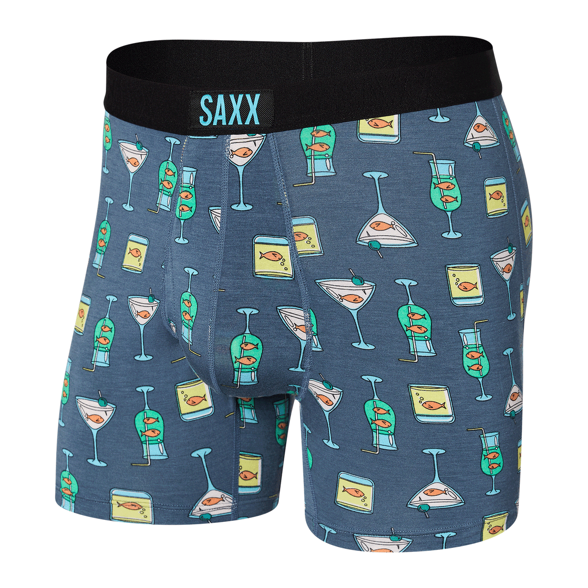 SAXX Ultra Super Soft Boxer Brief - Nautical Nightcap
