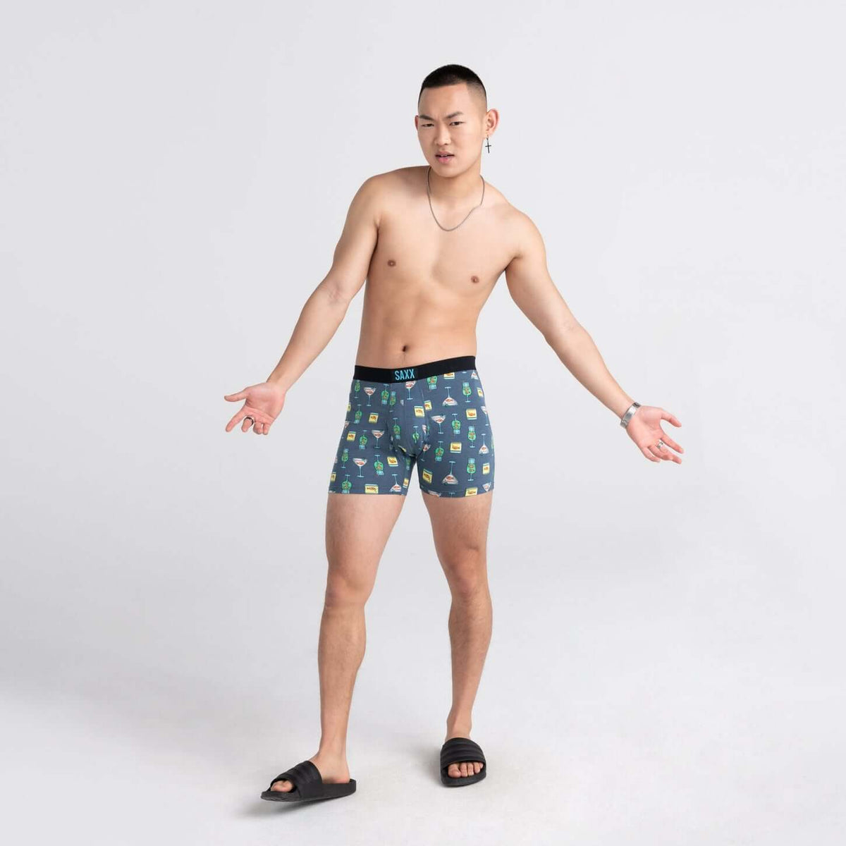 SAXX Ultra Super Soft Boxer Brief - Nautical Nightcap