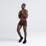 SAXX Vibe Black Candy Canes Boxer Brief