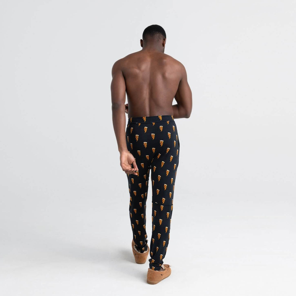 SAXX Black Pizza Bolt Snooze Pants