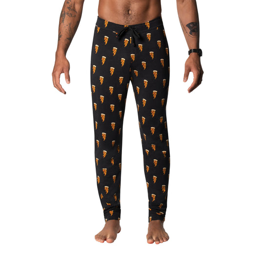 SAXX Black Pizza Bolt Snooze Pants