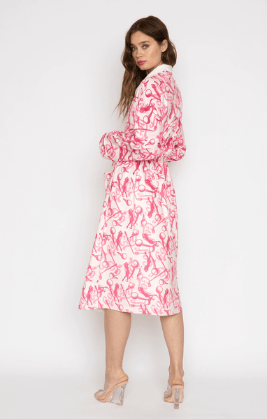 Golf Pink Long Robe